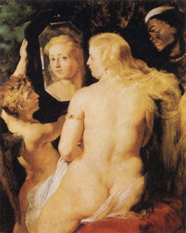 Peter Paul Rubens Venus at a Mirror